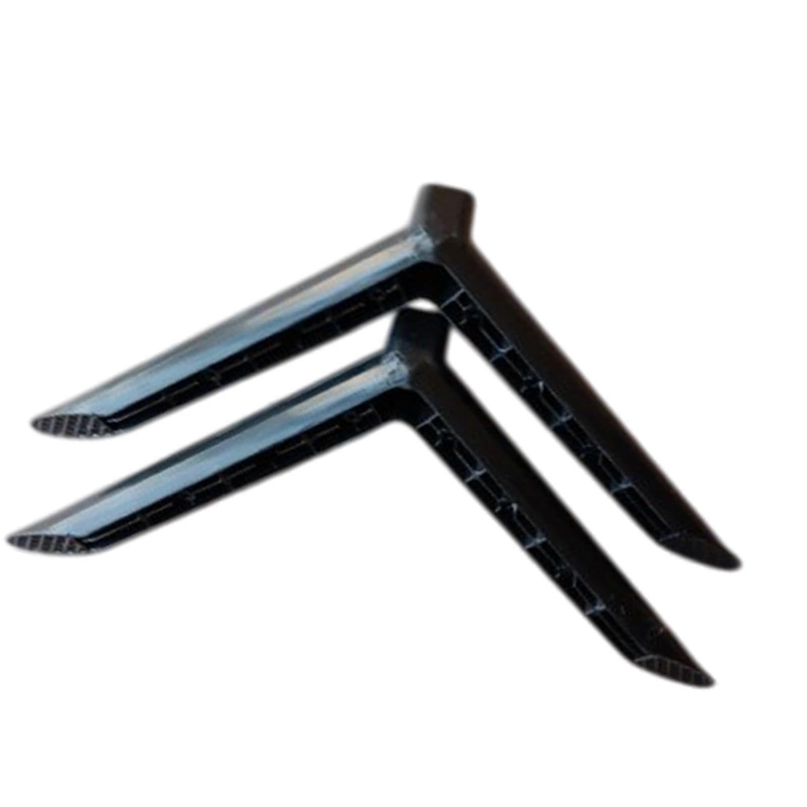 2 Pack TV Stand Base Replacement 18.5cm Length Universal Flat Screen Mounting Bracket