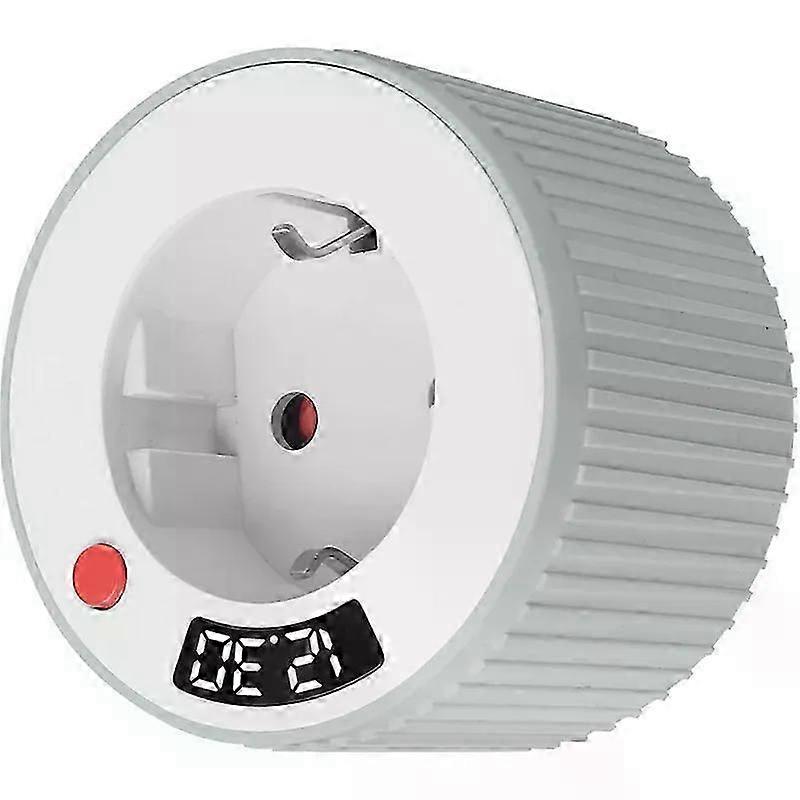 RMWIN-Countdown Timer Timer Socket Digital 15 Minutes To 24 Hours Single Switch Rotating With LED Display EU Plug
