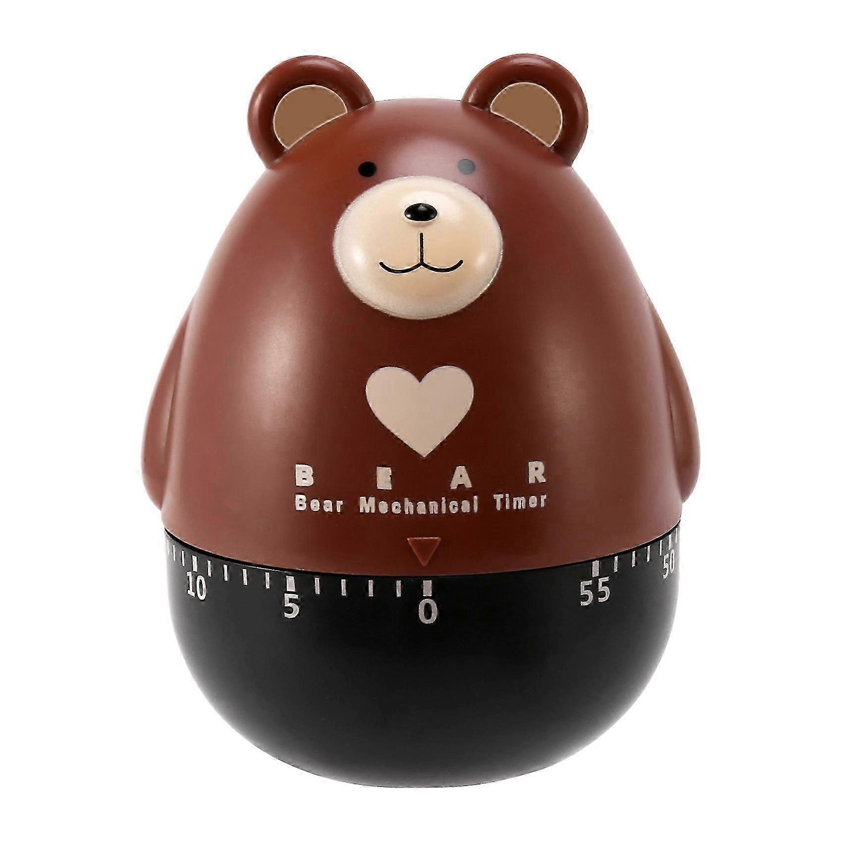 Kitchen Timer Egg Timer Countdown Timer Mechanical Animal Family Timer 55 Minutes,compatible with Cooking,Sport