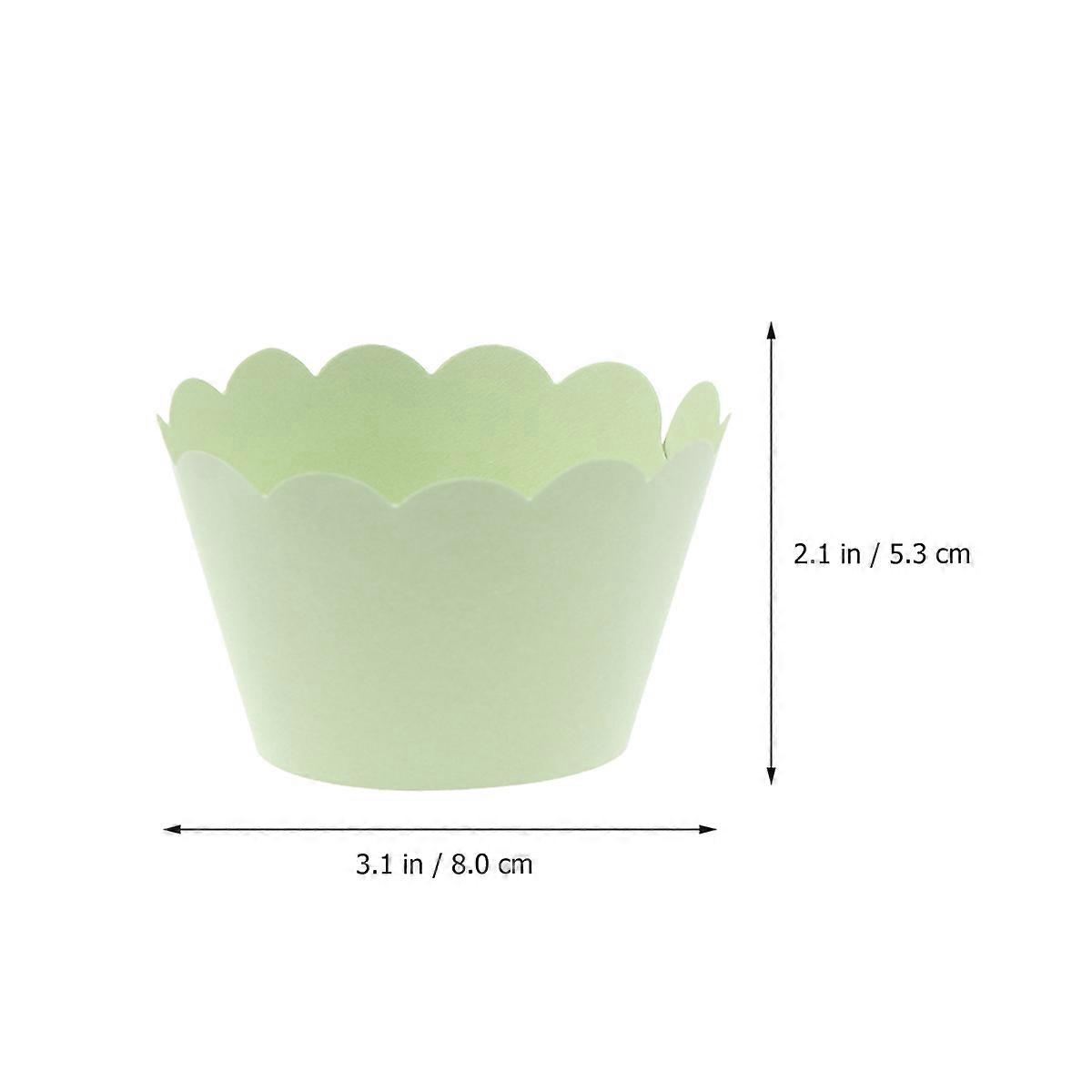 Cupcake-formbrett til dekorasjon, 24 stk. bakeformer