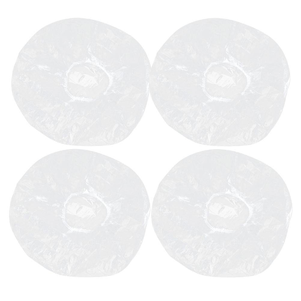Waterproof Disposable Shower Cap Bathing Caps for 200Pcs White Set