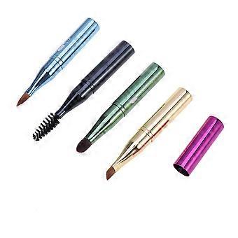 Makeup Brush for Woman 4 in 1 Colorful Brush for Makeup Use 1Pcs Portable Set