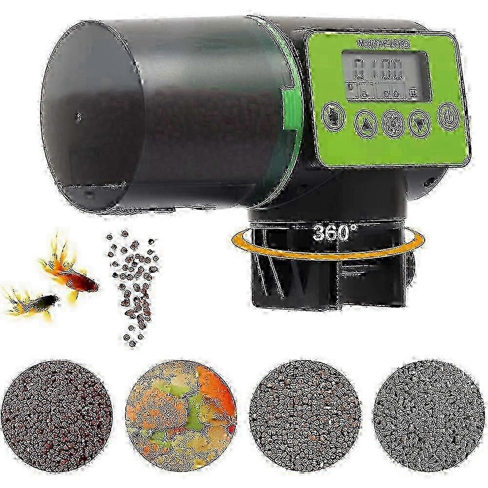 Automatic Fish Feeder - Rechargeable Timer Fish Feeder with USB