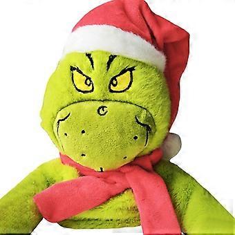 Adorable Christmas Green Monster Plush Toy - 20x60 cm, Safe & Cuddly, Perfect Holiday Gift for Kids & Home Decor
