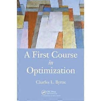 First Course In Optimization - Charles Byrne - Paperback - en Book