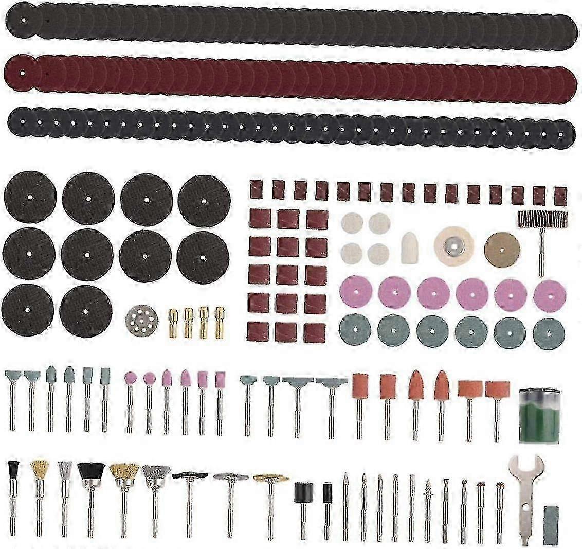 Multi-Function Electric Rotary Tool Kit 225pcs Cutter and Grinder Set
