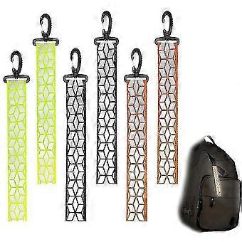 6Pcs Reflective Strips, Safety Reflector Pendants Reflective Pend New Arrival New Arrival S04