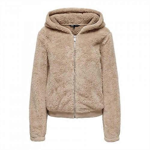 Only Womens/Ladies Plain Teddy Fleece Jacket