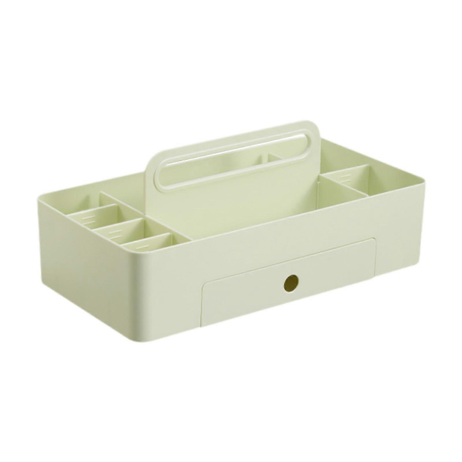 Multifunctional Caddy Organizer Sundries Container Saving Space Portable Stationery Storage Box Stackable
