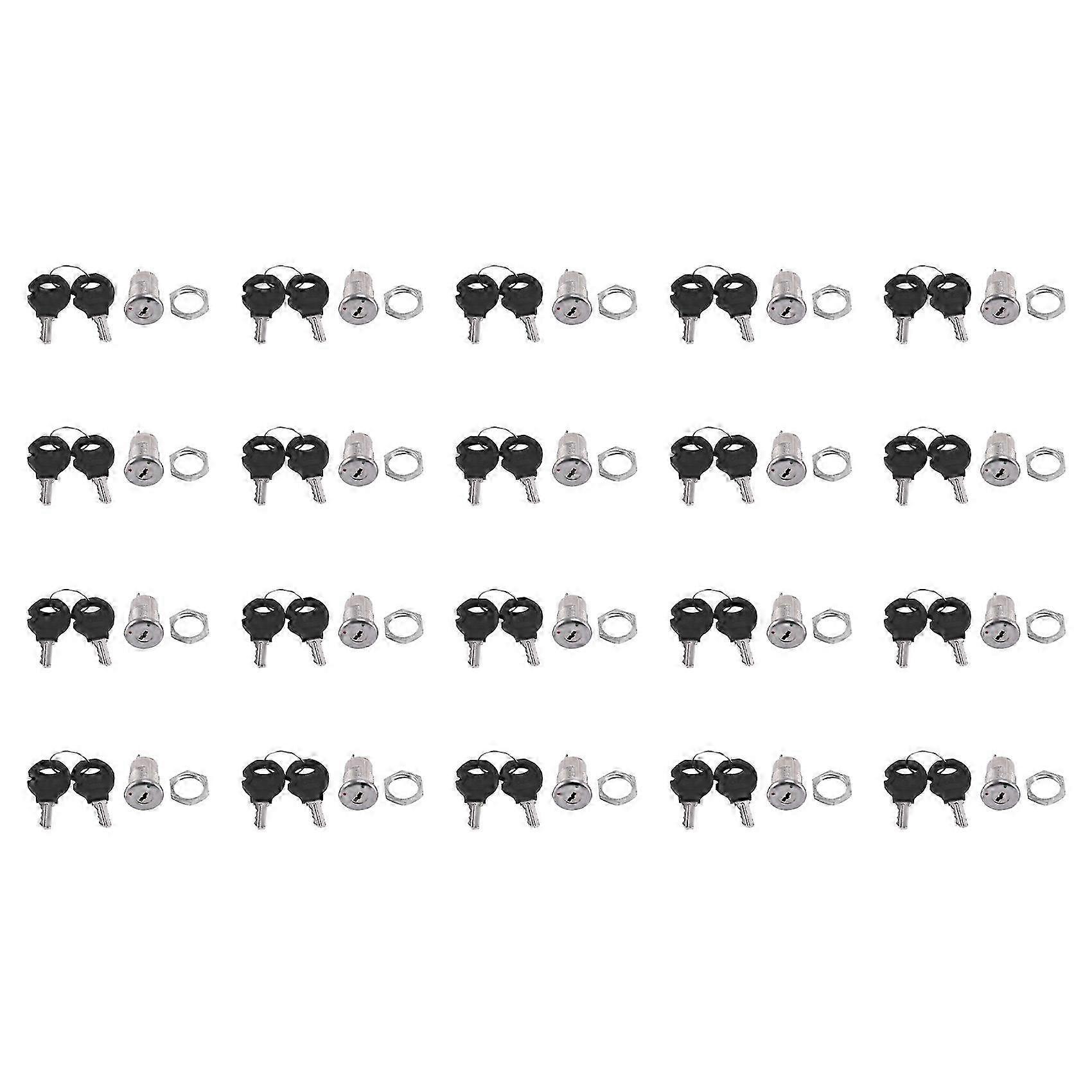 20X on Off Two Terminals Keyswitch Keylock Switch W Keys