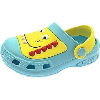 Kid's Garden Clogs Cute Slides Sandals Toddlers Beach Pool Shower Shoes with Non-Slip Soleactual shoes length 18cm)