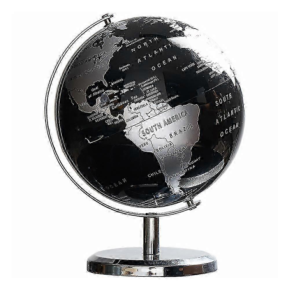 Creative Black Tabletop Globe Decor for Decor 1Pcs Plastic Globe Model