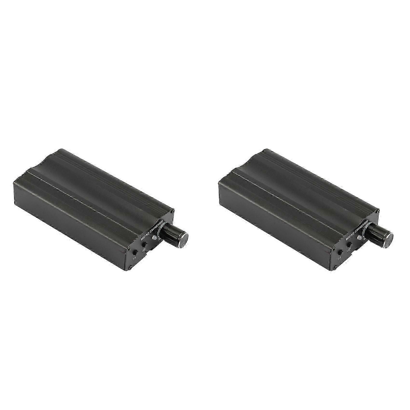 2X MX-K2 CW Keyer Automatic Key Controller Morse Code Auto Memory Key Controller compatible with Radio Amplifier
