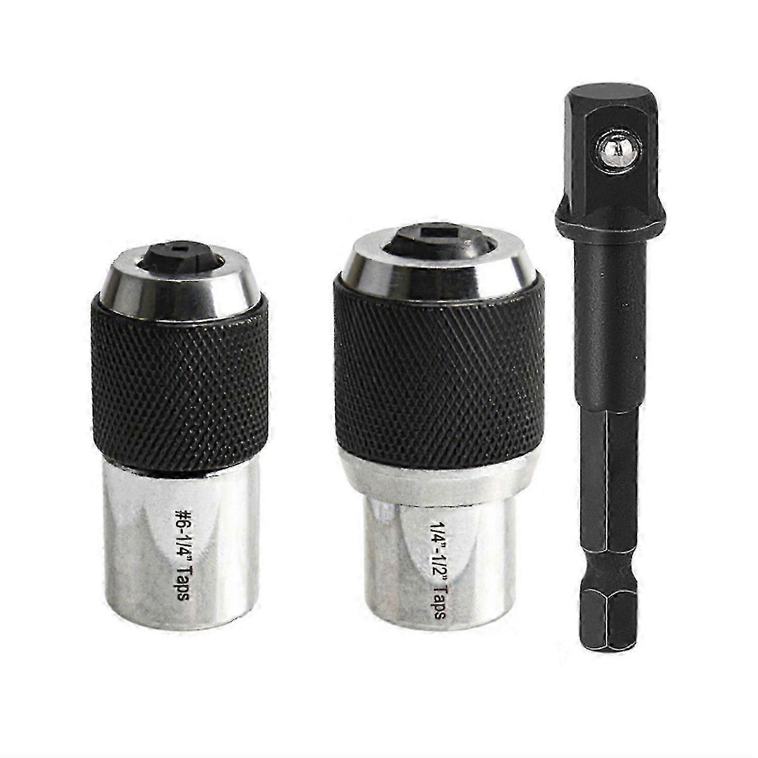 Tap Socket Set, 3PCS Tap Extractor Tool with Adjustable Jaws,Tap Sockets with A 3/8inch Socket Adapt