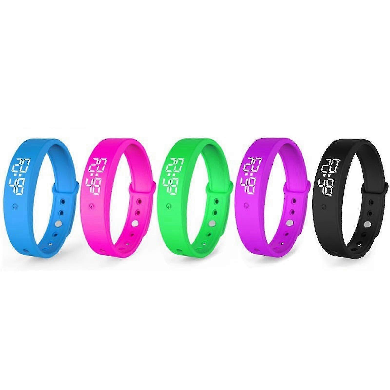 Waterproof Vibrating Alarm Watch with Countdown Timer and Personal Reminder