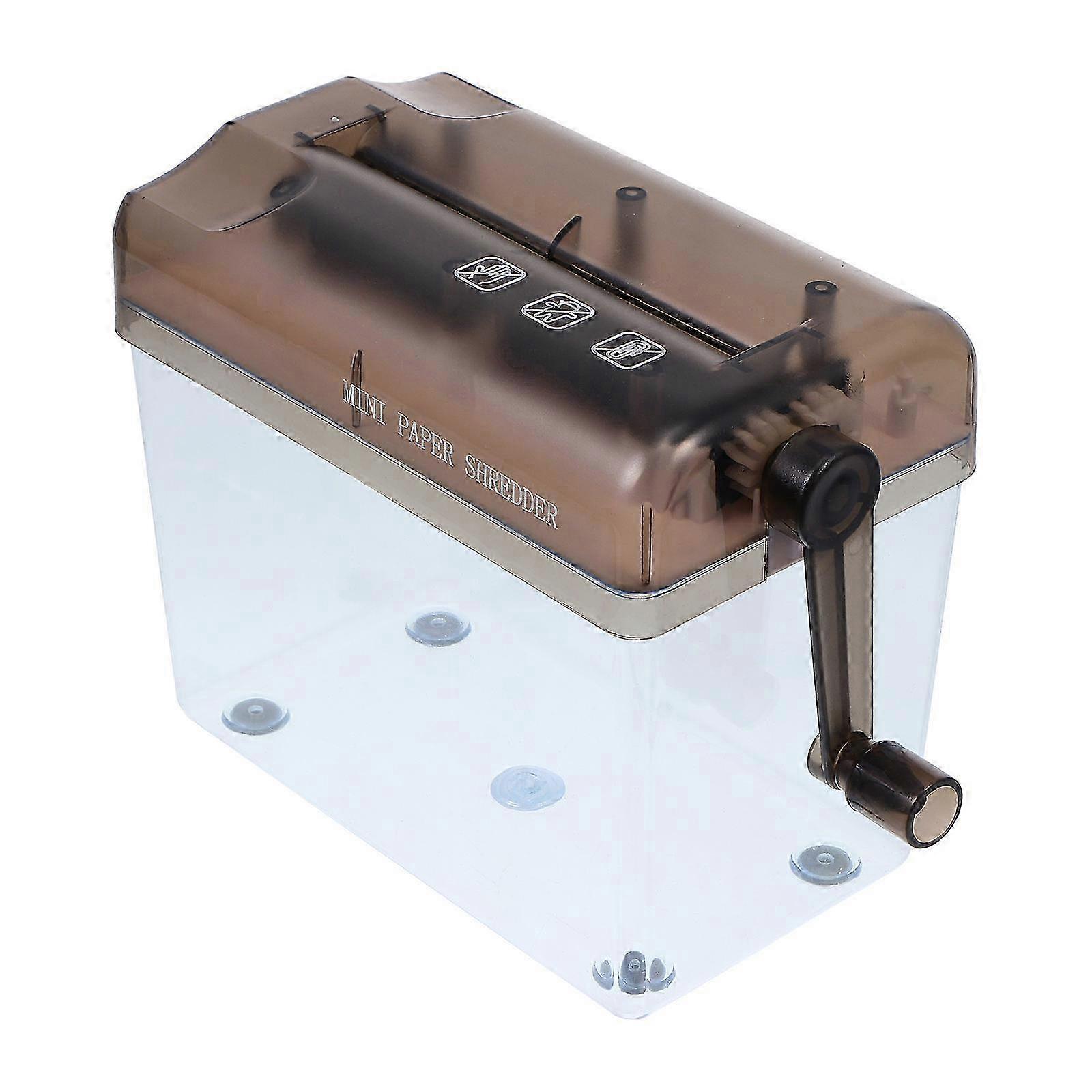 Mini Paper Shredder Machine Manual Cutter Strip Document Cutting Machine Tool