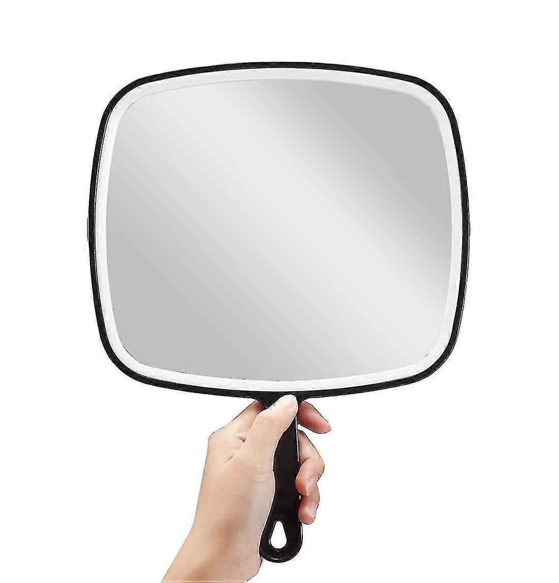 Hand Mirror, Extra Large Black Handheld Mirror With Handle
