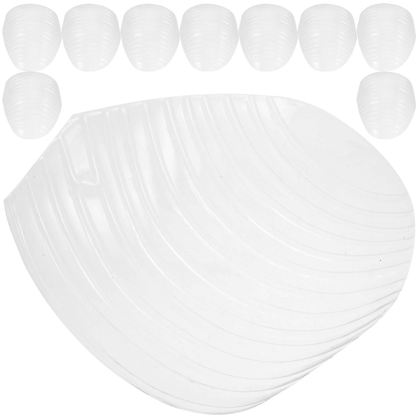 Baseball Cap Display Stand Hat Shaper for 10Pcs Clear Plastic Inner Support