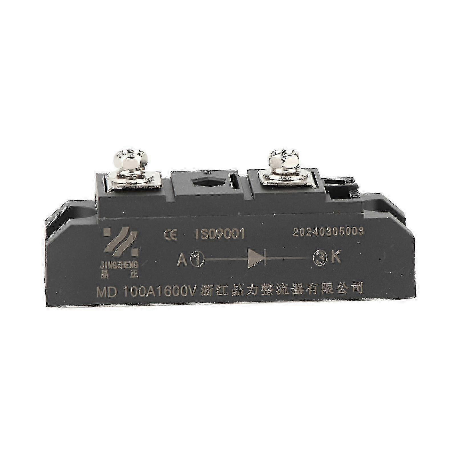 100A 1600V Bridge Rectifier 2-Terminal Diode Power Module Copper Plate Cooling