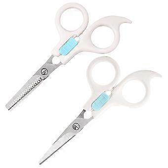 Child Safety Hair Clippers Haircut Scissor Set for 2Pcs Household Use