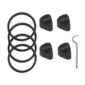 Replacement Stopper and Replacement Gasket, for Quick FLIP GO 24/36oz Water Bottle Lid