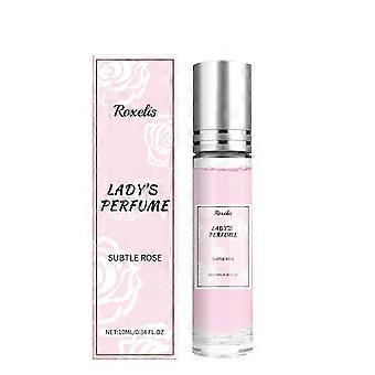 2 stuks rozengeurende, frisse roze parfum, natuurlijke, frisse en unieke, charmante feromoongeur, lichte parfum