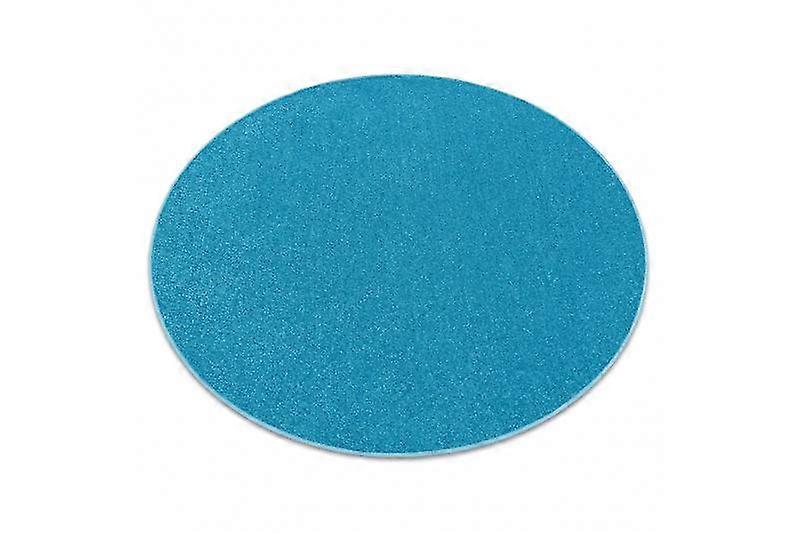 Carpet round ETON turquoise