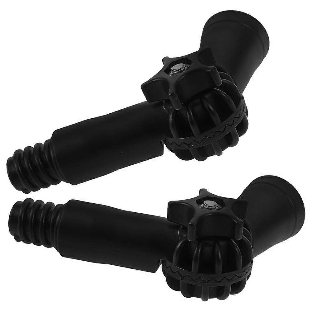 Angle Adaptor 2Pcs Mop Accessories for Extension Pole with Universal Threaded Tip