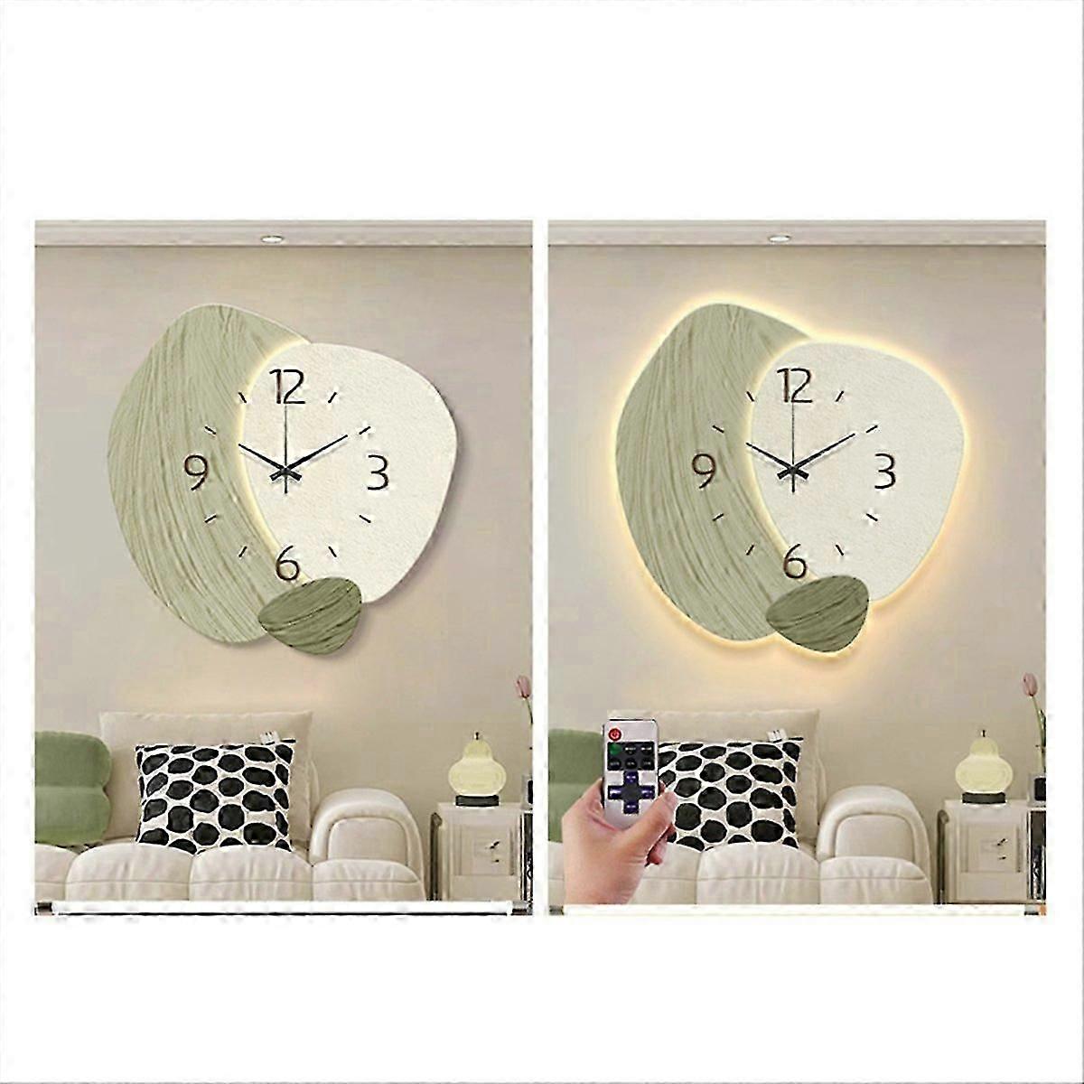 Non Ticking Simple Wall Decor Decorative Clock A