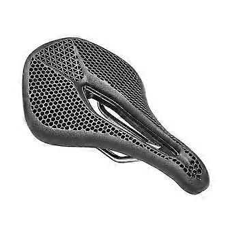 Bicycle saddle with honeycomb-shaped, breathable 3D padding for mountain bikes and racing bikes-SNNGV