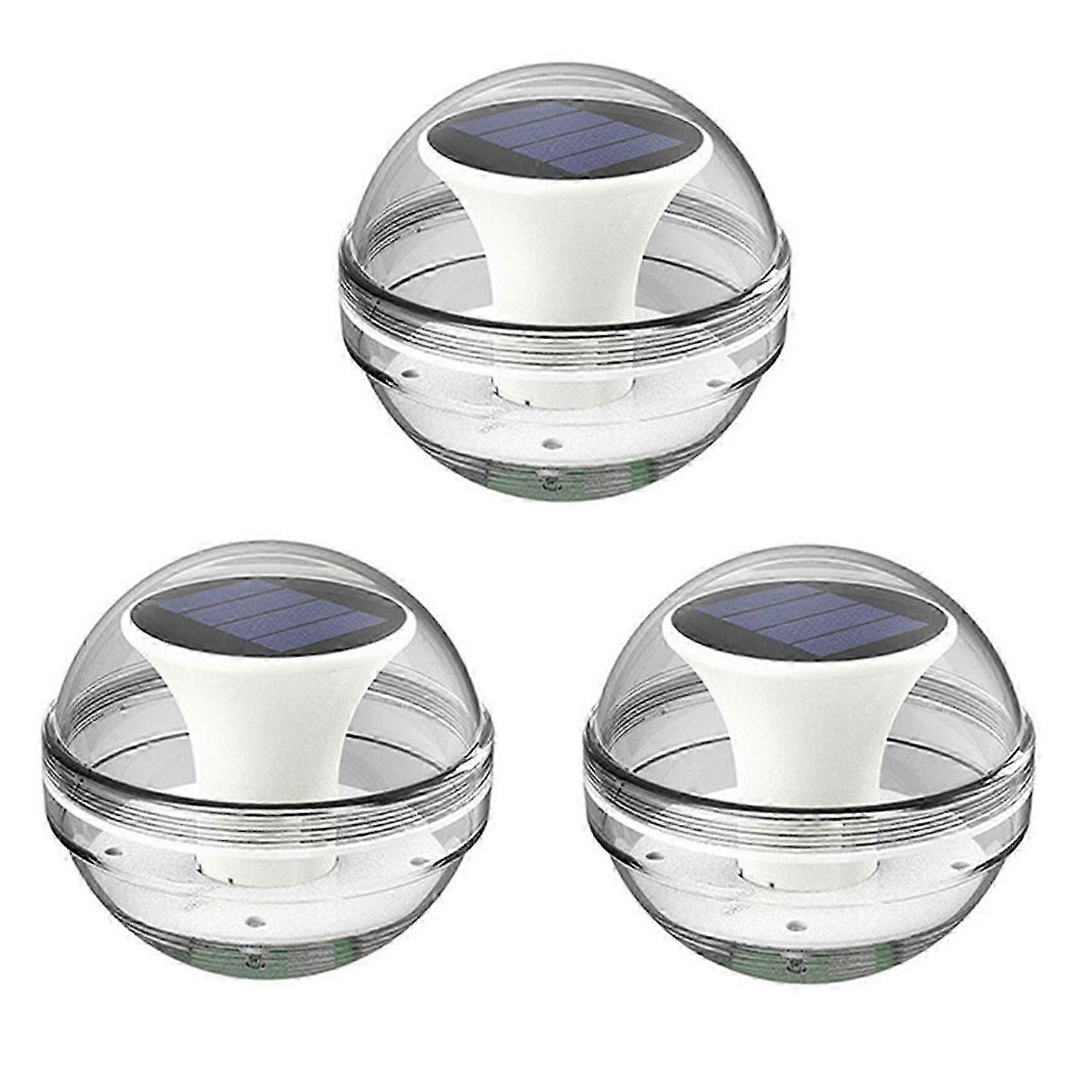 LED Solar Floating Light for Fountain Pond