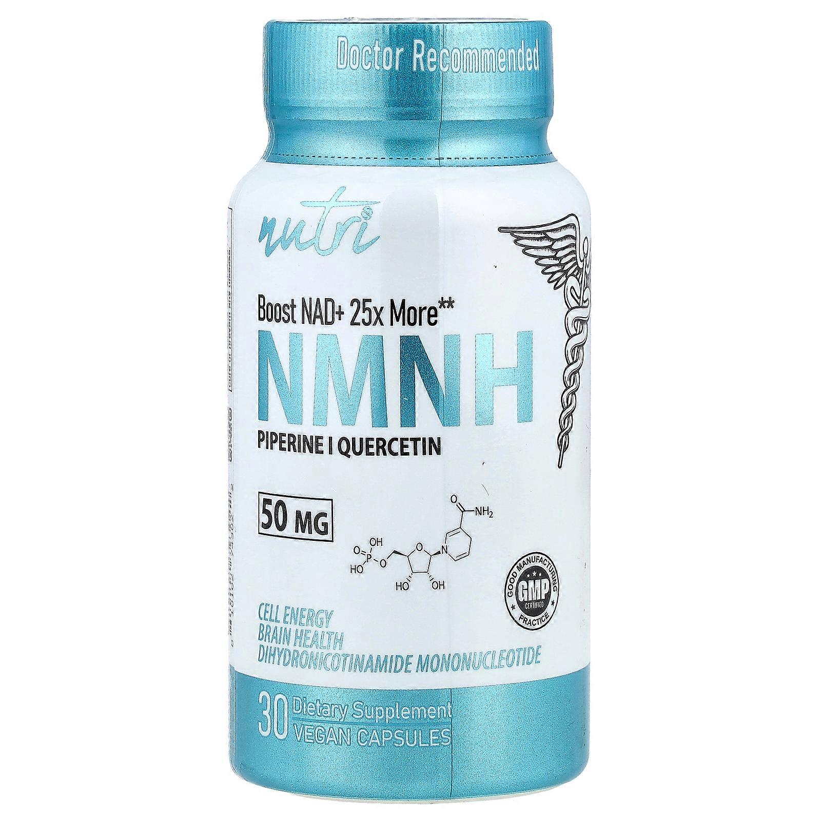 Nutri, NMNH, 30 Vegan Capsules