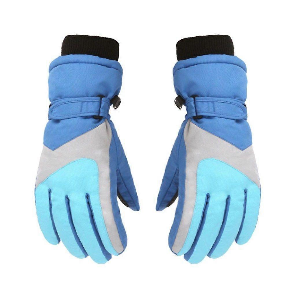 Thinsulate-Lined Waterproof Breathable Ski Gloves