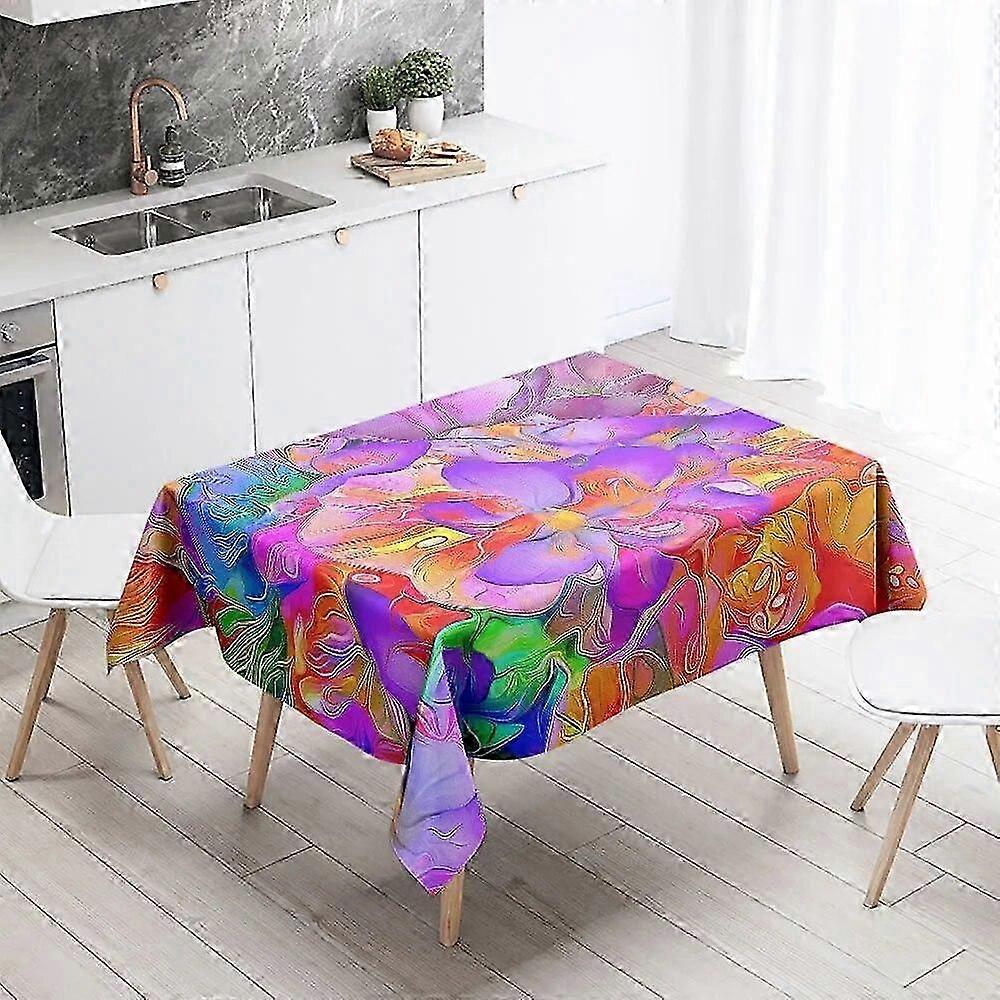 Rectangular Waterproof Anti-Stain Tablecloth