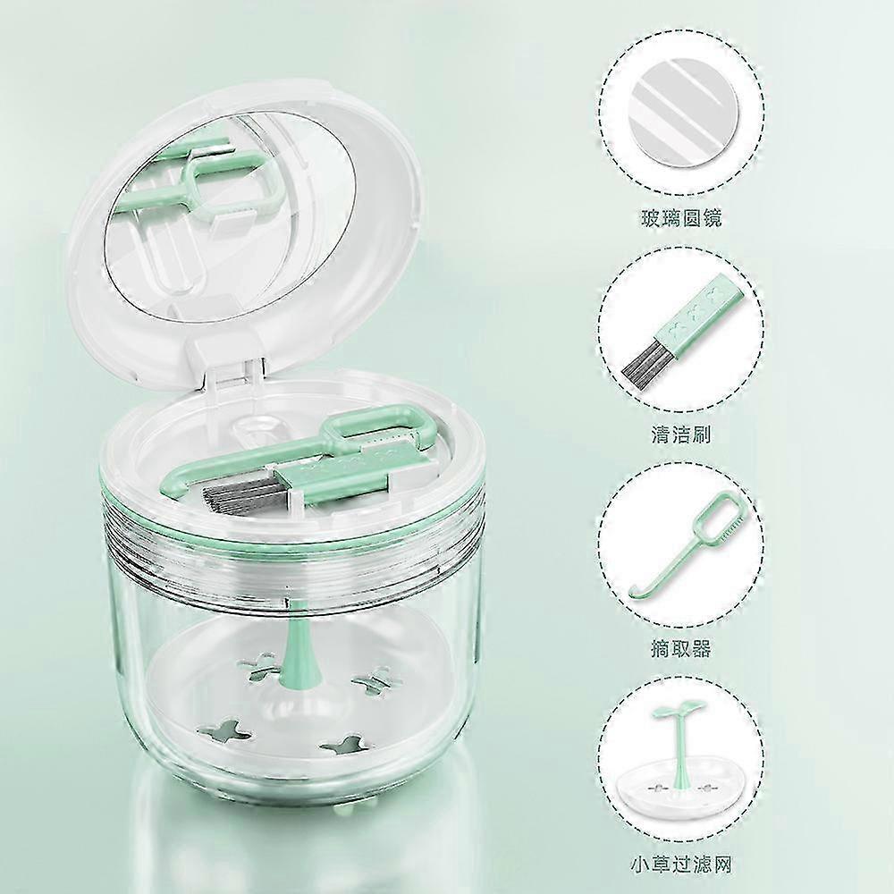 Portable Dentures & Retainer Soaking Box