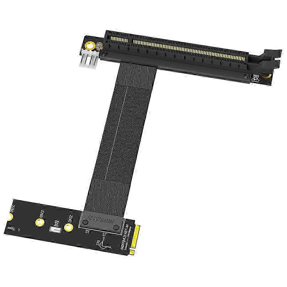 M.2 M-Key to PCIe x16 Riser Adapter