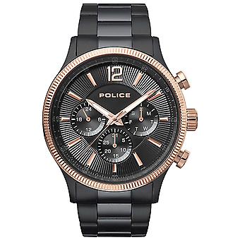 Police Feral Quartz Analog Man Watch with R1453295001 Stainless Steel Bracelet