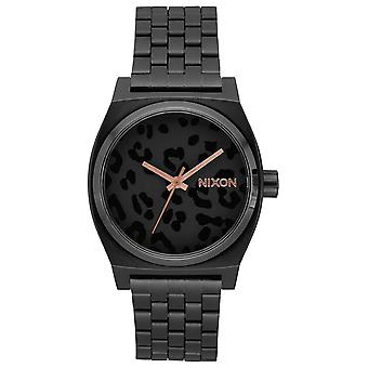 Nixon Time Teller Quarz Analog E-Uhr mit A0452125 Edelstahl Armband