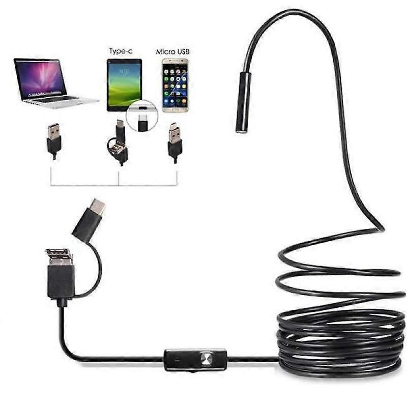 Super Hi-Vision Semi-Rigid Borescope for Android