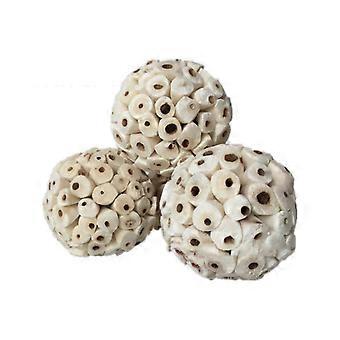 Natural Sola Balls Soft Chew Foraging Bird Toy For Rabbit Parrots Chinchillas Hamster Guinea Pig