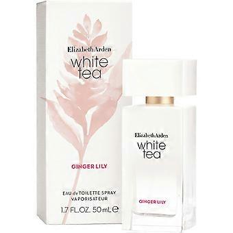 Damskie Perfumy Elizabeth Arden EDT Biała Herbata Imbir Lily 50 ml