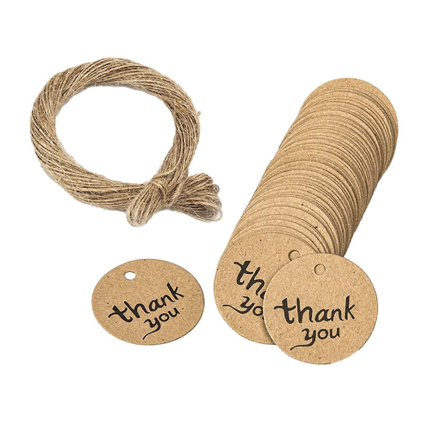 100Pcs Romantic Paper Gift Tags