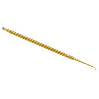 Stainless Steel Lash Separator for Eyelash Curling Golden Metal
