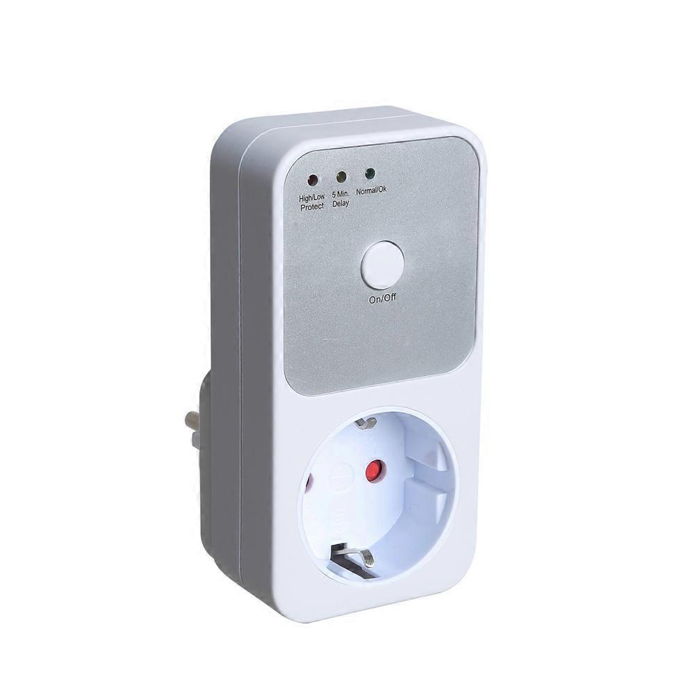 175-260V Voltage Protector 5-6 Minutes Relay Socket Electrical Stabilizer Automatic Refrigerator Protecting Switcher