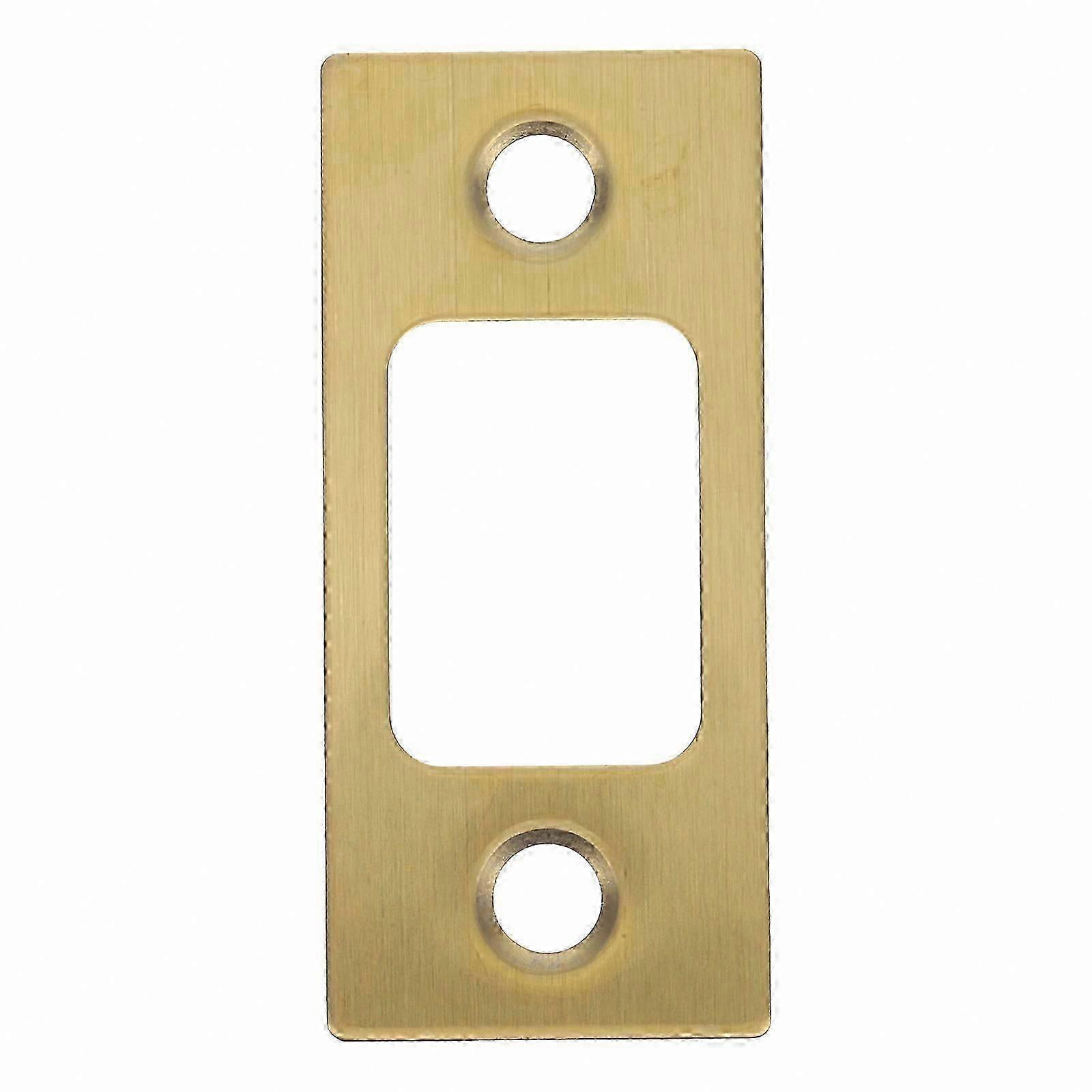 Wooden Door Latch Strike Plate