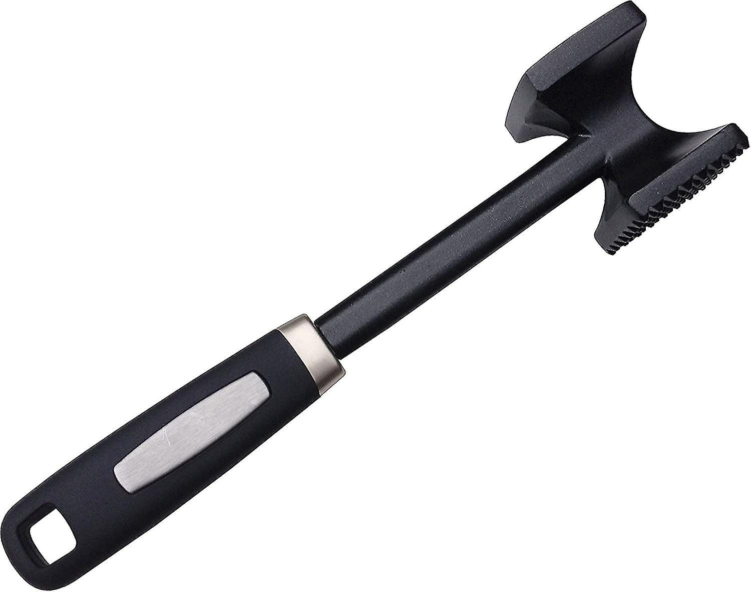 Chef Meat Tenderizer. Best Hammer/mallet Tool/pounder Compatible Tenderizing Steak,beef And Poultry. Solid Metal Construction With Rubber Comcompatibl