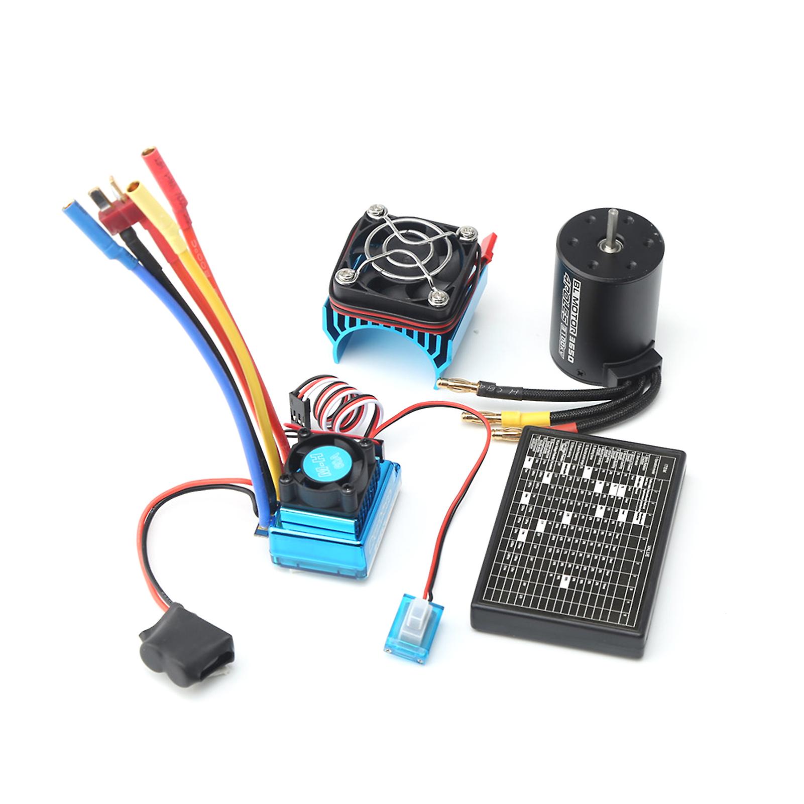 Brushless Motor 3100kv With Brushless Esc Heat Sink Programming Card