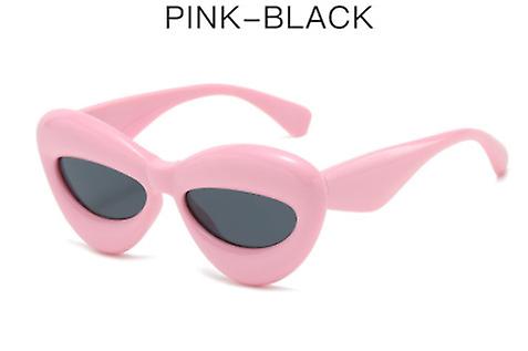 High Quality Personalized Cat's Eye Sunglasses European And American Personality Ins Candy Color Bubble Glasses Versatile Sun Glasses For Men And Wome