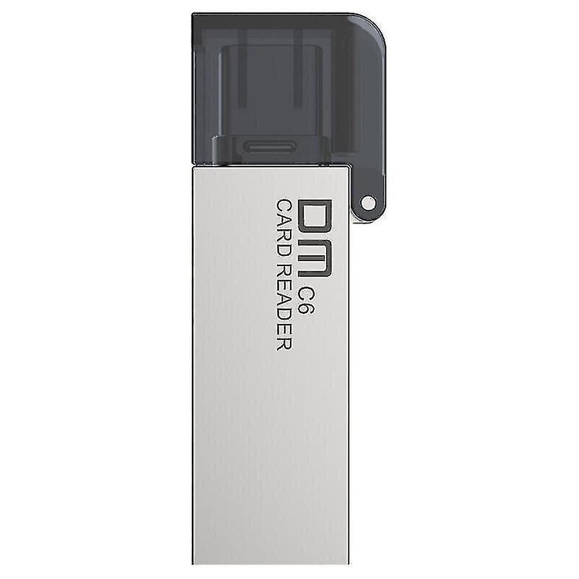Cr006 2-in-1 Type-c Usb Tf Card Reader For Phones Tablets Laptops