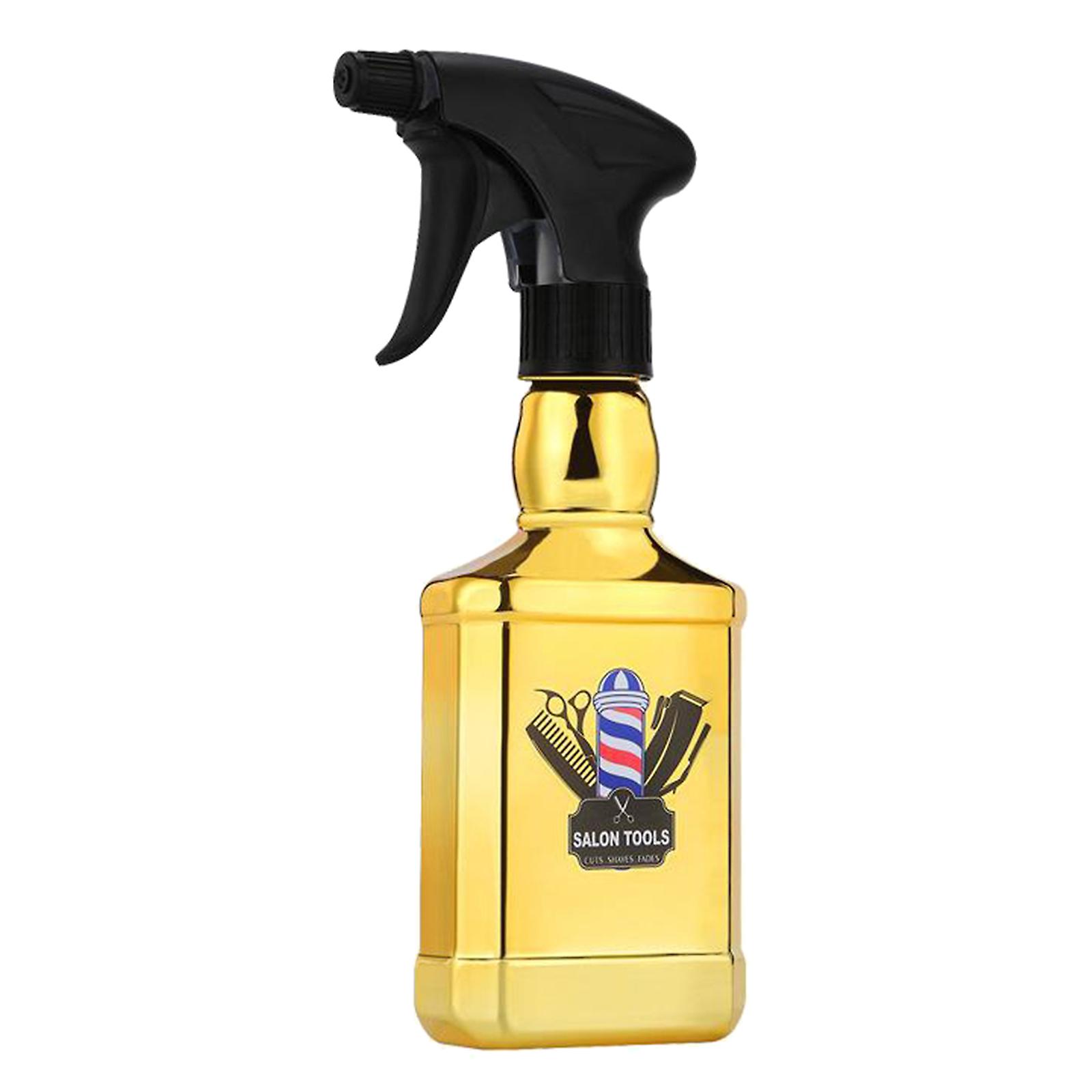 300ml 美发沙龙水喷雾瓶喷雾空喷雾工具金色